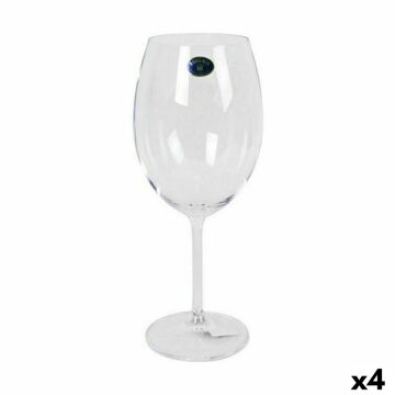 Conjunto de Copos Bohemia Crystal Clara Vinho 580 Ml 6 Peças (4 Unidades)