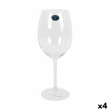 Conjunto de Copos Bohemia Crystal Clara Vinho 450 Ml 6 Peças (4 Unidades)