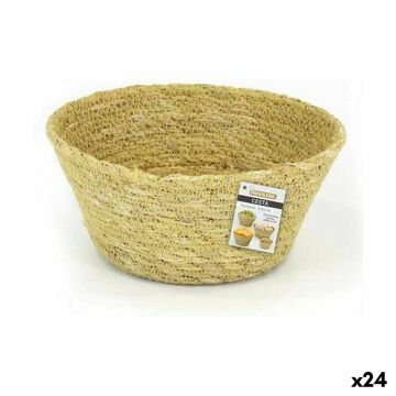 Cesta Multiusos Privilege Zostera Marina Redondo 18 X 8 cm (24 Unidades)