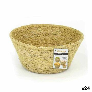 Cesta Multiusos Privilege Zostera Marina Redondo 10 X 6 cm (24 Unidades)