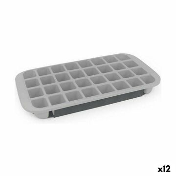 Molde para Cubos de Gelo Quttin Flexível 33 X 18,2 X 3 cm (12 Unidades)