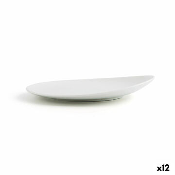 Plat Bord Ariane Vital Coupe Cerâmica Branco (ø 21 cm) (12 Unidades)