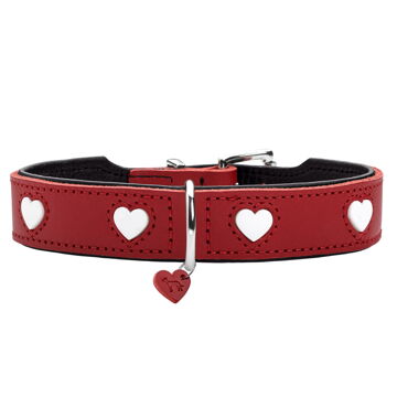 Coleira para Cães Hunter Love M/l 47-54 cm Vermelho