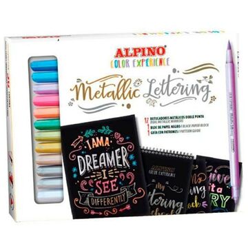 Conjunto de Canetas de Feltro Alpino Color Experience Multicolor (12 Peças)