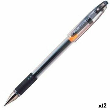 Esferográfica de Gel Pilot G-3 Preto 0,5 mm (12 Unidades)