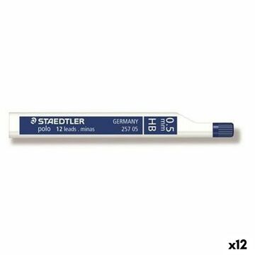 Recarga de Mina Staedtler Polo Hb 0,5 mm (12 Unidades)