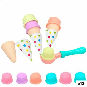 Conjunto de Alimentos de Brincar Colorbaby Gelado 17 Peças (12 Unidades)