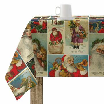 Toalha Resinada Antinódoas Muaré Vintage Christmas 200 X 140 cm