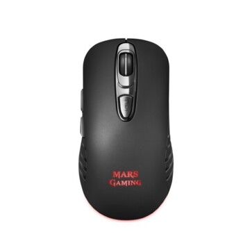 Rato Gaming com LED Mars Gaming MMW2 3200 Dpi