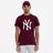 Camisola de Manga Curta Homem New Era New Era Team Logo Nyy Homem L