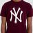 Camisola de Manga Curta Homem New Era New Era Team Logo Nyy Homem M