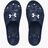 Chinelos para Homem Under Armour Locker Iv Azul 45