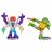 Figuras de Combate Teenage Mutant Ninja Turtles Legends Of Akedo: Donatello Vs Baxter Stockman