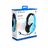 Auriculares com Microfone Pdp Airlite Azul