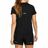 Camisola de Manga Curta Mulher Asics Icon Ss Preto M