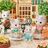 Acessórios para Casa de Bonecas Sylvanian Families 5738 Latte Cat Family