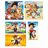 Set de 10 Puzzles The Paw Patrol Clementoni Supercolor 330 Peças