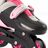 Patins em Linha Moltó Cor de Rosa Ajustável 35-38