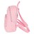 Mochila Casual Smiley Iris Cor de Rosa