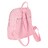 Mochila Casual Smiley Iris Cor de Rosa