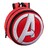 Mochila Escolar 3D The Avengers Vermelho Preto Branco (31 X 31 X 10 cm)