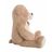 Urso de Peluche Castanho Jumbo 140 cm