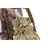 Adorno Natalício Dkd Home Decor Multicolor Cor de Rosa Dourado Madeira Metal Pai Natal 30 X 40 cm 42 X 25 X 48 cm