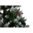 árvore de Natal Dkd Home Decor Branco Vermelho Verde Pvc Abacaxis Nevado 125 X 125 X 210 cm