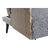 Sofá-cama Dkd Home Decor 203 X 87 X 81 cm Cinzento Metal Castanho