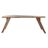 Mesa de Jantar Dkd Home Decor Castanho Acácia (200 X 90 X 77 cm)