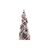 Decoração Dkd Home Decor Cones Natal LED Branco Preto Vermelho Natural Nevado 20 X 20 X 80 cm (3 Peças)