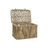 Conjunto de Baús Dkd Home Decor 74 X 46 X 46 cm Corda Bambu