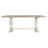 Mesa de Jantar Dkd Home Decor 200 X 90 X 78 cm Abeto Natural Branco