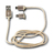 Cabo USB para Micro USB e Lightning Dourado