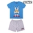 Pijama Infantil Sonic Azul 8 Anos