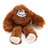 Brinquedo de Peluche para Cães Gloria Mizaru Macaco Castanho