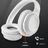 Auriculares Bluetooth com Microfone Ngs Branco