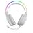 Auriculares com Microfone Gaming Mars Gaming Mhrgbw Branco