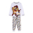 Pijama Infantil Looney Tunes Cinzento 8 Anos