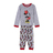 Pijama Infantil Minnie Mouse Cinzento 12 Anos