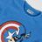 Camisola de Manga Curta Infantil The Avengers Azul 6 Anos