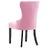 Cadeiras de Jantar 2 pcs Veludo Rosa