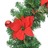 Grinalda de Natal com Luzes LED 60 cm Pvc Verde