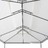 Gazebo com cortinas 600x298x270 cm 180g/m² branco