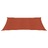 Para-sol Estilo Vela 160 G/m² 2,5x5 M Pead Terracota