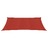 Para-sol Estilo Vela 160 G/m² 2x3 M Pead Vermelho