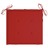 Almofadões P/ Cadeiras Jardim 6 pcs 40x40x4 cm Tecido Vermelho