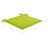 Almofadões Cadeira Jardim 6pcs 40x40x4cm Tecido Verde Brilhante