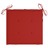 Almofadões P/ Cadeiras de Jardim 4pcs 50x50x4cm Tecido Vermelho