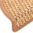 Tapetes Escada Adesivos Aspeto Sisal 15 pcs 56x20 cm Laranja